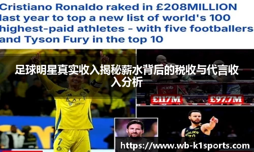 足球明星真实收入揭秘薪水背后的税收与代言收入分析